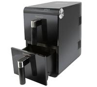 Skinny Food Co Double Stack Air Fryer 11L - Dual Basket 2 Drawer Airfryer with Free Digital Cookbook - Oil-Free Healthy Cooking - Black