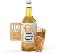 Skinny Food Co Gingerbread Syrup Zero Calorie 1L - Sugar Free Coffee Syrup Gingerbread For Tea, Hot Chocolate, Fruit, Baking, Protein Drinks - Vegan-Friendly, Gluten-Free & Fat-Free
