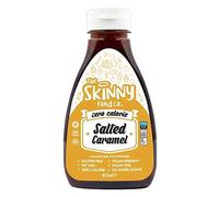 Skinny Food Co Salted Caramel Zero Calorie Syrup 425ml - Sugar Free Salted Caramel Syrup For Snacks, Drinks & Desserts - Vegan, Gluten-free, Keto & Paleo Friendly Caramel Syrup - Salted Caramel Syrup