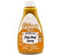 Skinny Food Co Sugar Free Chip Shop Curry Sauce 425ml Vegan & Keto-Friendly | Virtually zero calorie curry sauce for chips, chicken, fish and kebabs. Gluten free, fat free and full of flavour.