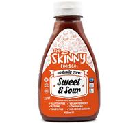 Skinny Food Co Sugar Free Sweet & Sour Sauce 425ml - Virtually Zero Calorie Sauce - Vegan & Keto-Friendly - Sugar Free Sweet and Sour Sauce - Gluten Free