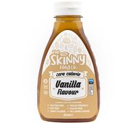 Skinny Food Co Vanilla Syrup 425ml - Sugar Free Zero Calorie Syrup | Zero calorie syrup for pancakes, porridge, yoghurt, ice cream and baking. Vegan, Gluten-free, Keto & Paleo Friendly Syrup