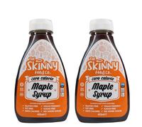 Skinny Food Syrup, Sugar Free Maple Syrup x 2! Zero Calorie Syrup For Breakfast, Snacks, Drinks & Desserts - Vegan, Gluten-free, Keto & Paleo Friendly Maple Syrup - Sugar Free Maple Syrup