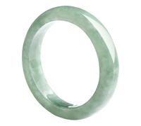 Skinny Jade Ring, Natural Jade Crystal Lucky Green Gemstone Skinny Stacking Band Dainty Ring Gift for Women (Green,8)