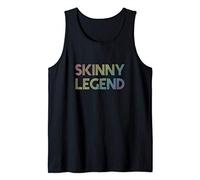 Skinny Legend - Vintage Retro Rainbow Drag Queen Tank Top