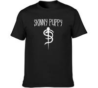 Skinny Puppy T-Shirt Graphic Mens Basic Black Unisex Cotton Casual Tee