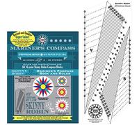 Skinny Robin 16 Point Mariners Compass Book and Ruler Combo