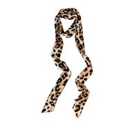 Skinny Scarf, 190CM Thin Scarfs, Leopard Print Ribbon,Cheetah Prints