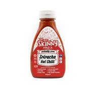 Skinny Sriracha Hot Chilli Sauce with Savour the Essence Positive Affirmations QR Code | Healthy Chilli Sauce | Sugar Free | Zero Calorie