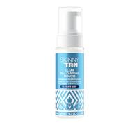 Skinny Tan Clear Self-Tanning Mousse Ultimate Dark - Hyaluronic Acid, Aloe Vera, Vitamin B5, Easy To Apply Luxurious, Foam Texture, Streak Free, Natural Looking Results - Dark, 145ml