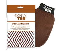 SKINNY TAN EXFOLIATING MITT, Ladies get your body self-tan ready with this dual sided skin exfoliator glove