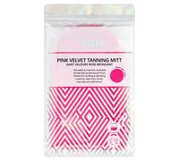 Skinny Tan Holographic Pink Velvet Tanning Mitt