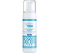 Skinny Tan Gradual Tanning Mousse - Medium Self Tan Mousse for a Natural Glow - Lightweight Easy to Apply Streak-Free, Even Finish 150 ml