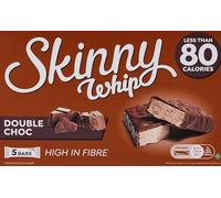 Skinny Whip Double Chocolate 5 Bars 100g