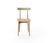 Skinny Wooden Dining Chair Natural Oak