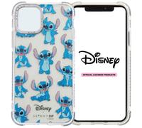 Skinnydip Disney for iPhone 12 Case - Original Disney Lilo and Stitch - Protective for iPhone Cover, Glitter Design, Slim & Lightweight, Anti-Scratch & Anti-slip, Compatible with iPhone Blue