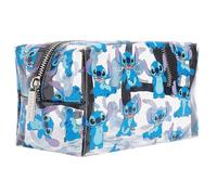 Skinnydip Makeup Bag/Pencil Case - Skinnydip Gift, Clear Travel Makeup Bag, Easy Glide Zipper (Disney Stitch Makeup Bag)