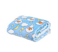 Skinnydip Miffy Cloud Blanket, Polyester Throw, Ultra-Soft Fleece, 130 x 150 cm, Multicolor, Modern Style, for Lounging and Naps, Suitable for All Ages