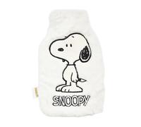 Skinnydip Snoopy Hot Water Bottle with Soft Faux Fur - 300ml Capacity Cute & Fluffy Hot Water Bottle with Twist-Lid Fastening (Bottle Snoopy)