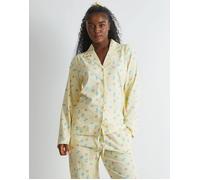 SKINNYDIP Women's Yellow Ditsy Fruit Pyjama Set | Size: Medium Skinnydip Yellow M