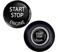 SkinoEu® 2 x 3D Gel Silicone Stickers 22.9mm Start Stop Button Engine Ignition On Off Key Car Auto Moto Motorcycle Accessories Tuning KS 29