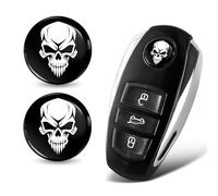 SkinoEu 2 x Diameter 14 mm 3D Key Emblem Stickers for Remote Control Car Moto Logo Key Badge Tuning KSK 30