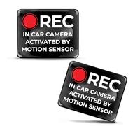 SkinoEu KS 187 3D Gel Silicone Stickers Car Sticker Car Motorcycle Bicycle Helmet Badge Camera 2 x