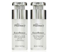skinPharmacy Anti-Ageing Excellence Glycolic Acid Serum & Skin Repairing Snail Serum Set