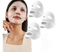 Skinqueen Bio-Collagen Real Deep Mask, Collagen Reverse Film Volume Peel off Mask, Bio Collagen Face Mask, Pure Collagen Films,Wash Free Collagen Firming Mask (3Pcs)