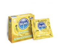 Skins Banana Condoms 4 Pack