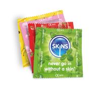 Skins Condoms Flavours Assorted FOIL (BAG 500)