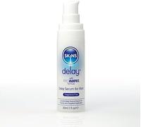SKINS Delay Gel for Men - Natural Desensitising Gel - Discreet Packaging & Bottle - Fragrance Free 30ML