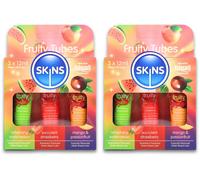 Skins Fruity Tubes Assorted Pack 3 x 12ml