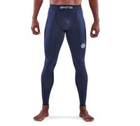 SKINS Men's Serie-1 Performance Kompressions-Lange Strumpfhose Compression Pants, Navy, XL