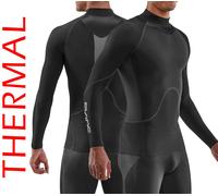 SKINS Men's SKINS Series 3 Thermal Compression Top {SK-ST00300669} - Black - Medium