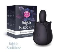 Skins Rose Buddies - Bums N Roses Anal Vibrator Black