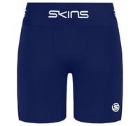 Skins Series-1 Stretch Navy Blue Mens Training Half Tights Shorts SO00100029010 - Size Medium