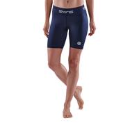 Skins Womens Series-1 Compression Half Tights Navy M