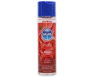 Skins Strawberry Water Based Lubricant 130ml