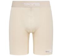 Skins Women's DNAmic Force Beige Half Shorts in Light Beige | Size: XS Skins Light Beige XS
