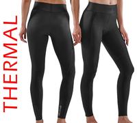 SKINS Women's SKINS Series 3 Thermal Compression Tights {SK-ST40301119} - Black - Small