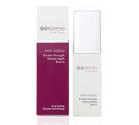 SkinSense Anti-Ageing 0.6% Double Strength Retinol Serum 30ml, Night Time Serum for Face, Retinol Cream High Strength for Face, Retinol Face Cream Women
