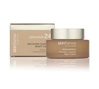 SkinSense Ceramide24 Recovery Support Night Cream 50ml, Anti-Ageing Night Moisturiser for Mature Skin, Skin Support Night Ritual Cream, Repairing Night Lotion