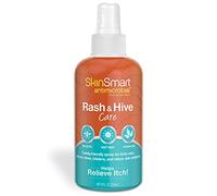 SkinSmart Antimicrobial Rash and Hive Care, First Aid Skin Wash, 8 oz Spray Bottle