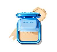 SKINTIFIC Ultra Cover Powder Foundation Full Coverage Pressed Powder (02 Ivory)
