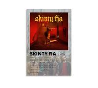 Skinty Fia-Fontaines D.C.Waterproof Posters Wall Art Posters Waterproof Home Printing Moisture-proof Easy to Install And Fade ResistantUnframe-style24x36inch(60x90cm)