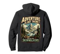 Skinwalkers Adventure is Out There Cryptid Hiking Horror Pullover Hoodie