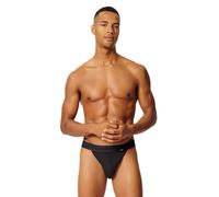 Skiny Men's Cotton Retro Briefs, Black, Regular, black, S