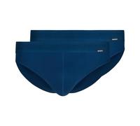 Skiny Men's Cotton Retro Briefs, Navy, Regular, navy, M