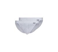 Skiny Men's Cotton Retro Briefs, Silver Melange, Regular, Silver melange, M